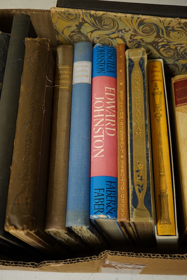 The Nonesuch Press - A Stitch in Time; or Pride Prevents a Fall. By James Laver. Limited Edition (of 1525 numbered copies). original marbled wrappers and paper label, 4to. 1927; The Golden Cockerel Press - The 7th Man; a